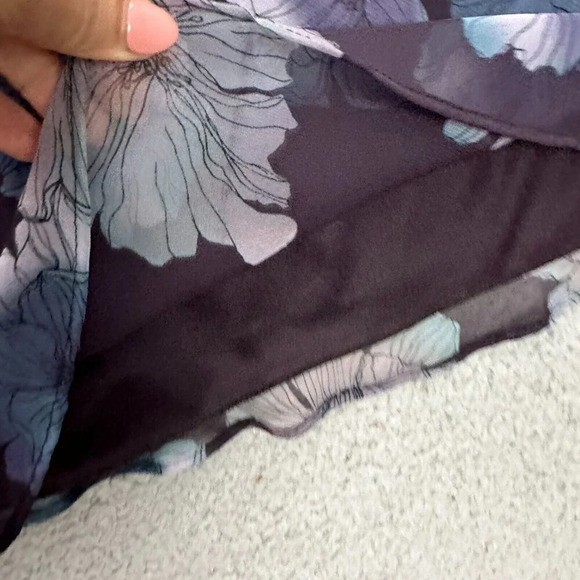 Vintage Y2K Floral Slip Dress Fairy Dark Romantic Whimsical Witch - Picture 15 of 16